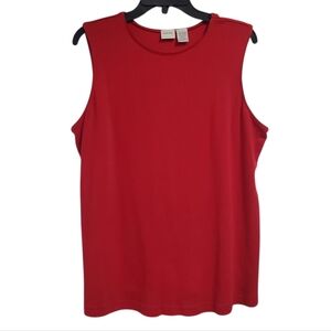Merona Women's Red Sleeveless Top Layering Stretchy Size X